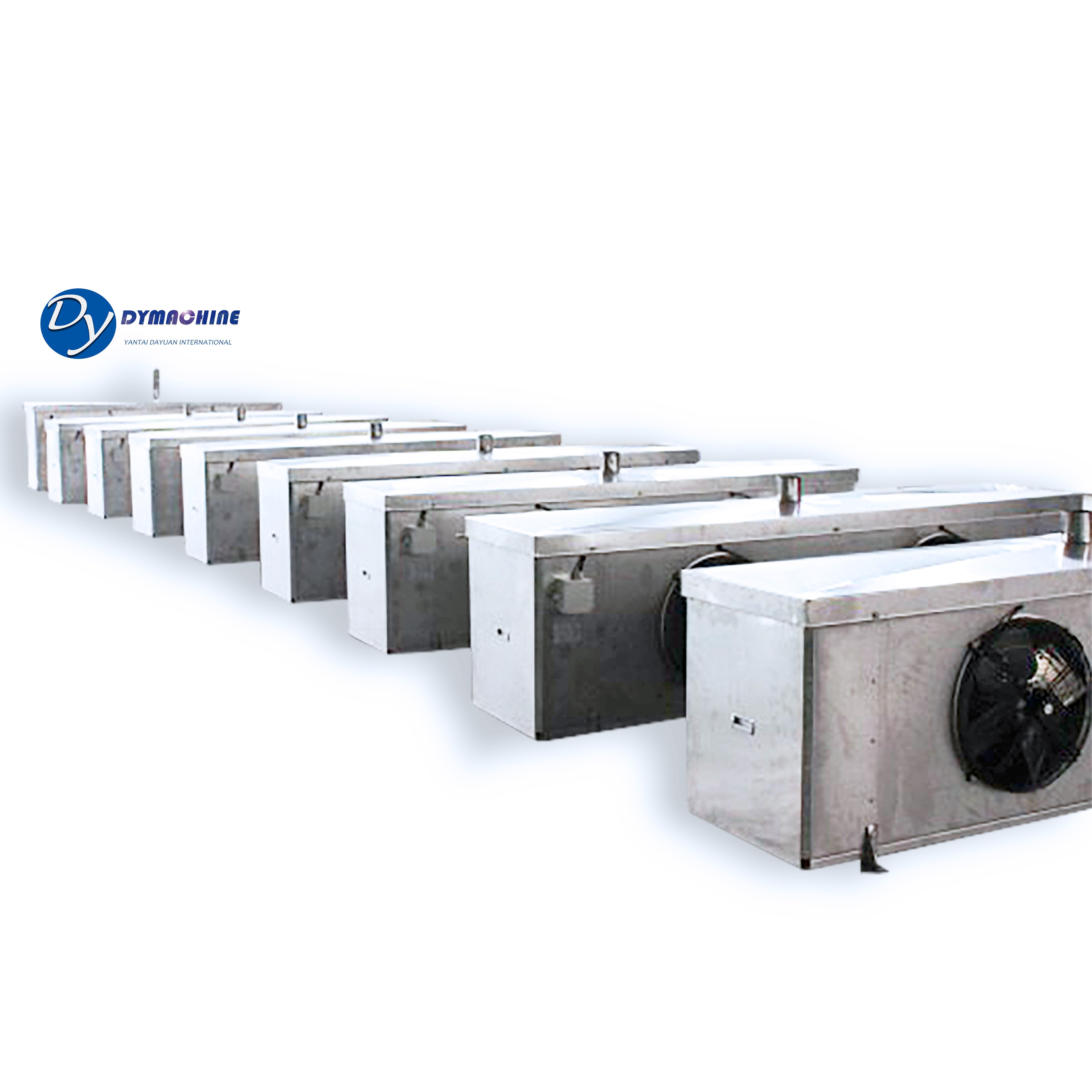 Aangepaste warmteterugwinning ventilatie luchtkoeling ventilator luchtkoeler voor koude kamer airconditioning koelsysteem